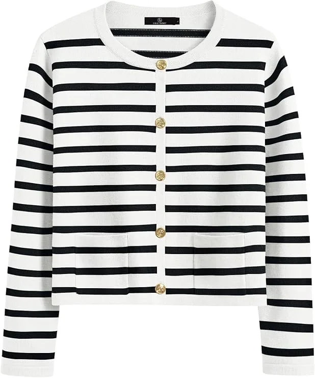 LILLUSORY Fall Cardigan Sweaters for Womens Lightweight Jackets 2026