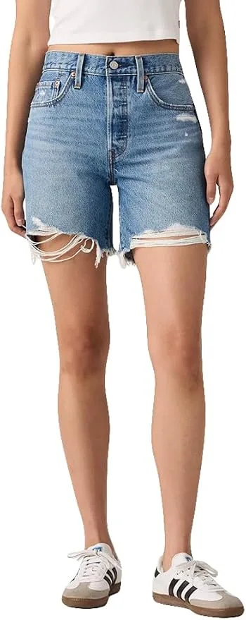 Levi's Women's 501® Mid-Thigh Shorts01 — Levi's — Fashion Trends
